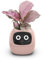Intelligenter Blumentopf, intelligente Blumentöpfe, intelligenter Pflanzer, mit 49 reichhaltigen Ausdrücken, 7 intelligenten Sensoren, AI-Chips, LCD-Bildschirmanzeige, APP-Steuerung(Color:Pink)