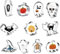 Juego de 11 Cortadores de Galletas de Halloween de Acero Inoxidable - Calabaza, Fantasma, Gato, Murciélago, Sombrero de Bruja