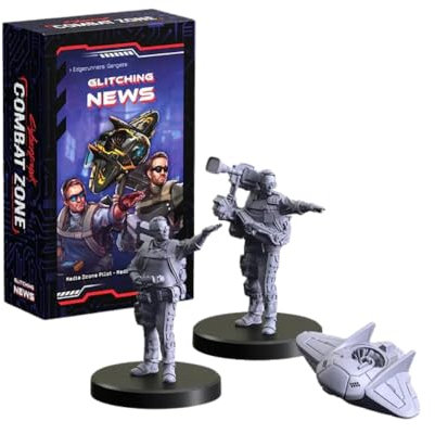 Monster Fight Club Cyberpunk Red, Combat Zone The Board Game Gangs Erweiterung: Glitching News (Edgerunner Gonks)