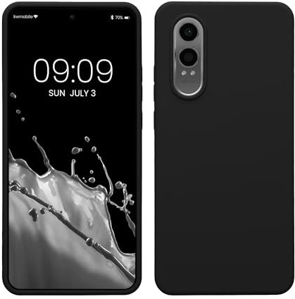 kwmobile Carcasa Compatible con OnePlus Nord CE 4 Lite 5G Funda - Case TPU y Silicona antigolpes - Apto Carga inalámbrica - Negro
