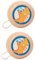TOYANDONA 2st Schickes Jo-jo Reaktionsschneller Yoyo-Ball Pädagogisches Kinderspielzeug -Ball Aus Aluminium Kinder Spielen Spielzeug Kind - Spielzeug Spielzeuge Mädchenspielzeug Buche