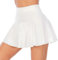 FFWTPY Tennis Rock Damen Faltenrock Sportrock Hosenrock mit Taschen Plisseerock Mini Skort Tennisrock Atmungsaktiv Röcke für Sport Golf Laufen Training Skirt