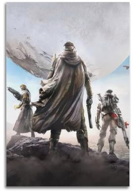 KSOXDAITIP Destiny-Videospiel-Poster, Motiv: Destiny-Box, Kunstposter, dekorative Malerei, Leinwand, Wandposter und Kunstdruck, moderne Familienschlafzimmer-Dekoration, Poster, 40 x 60 cm