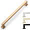 9BUILD 10 Pack Champagne Bronze Cabinet Handles 160MM Kitchen Cupboard Handles Kitchen Cabinet Handles Zinc Alloy Drawer Handles Kitchen Handles Wardrobe Handles UK0055