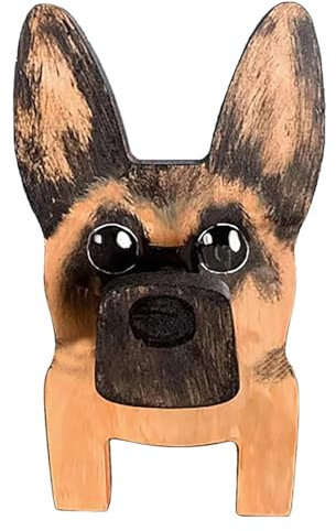 Mbiyhgta Tierischer Brillenständer,Wurst Hund Handgefertigter Brillenhalter aus | Einzigartige Sonnenbrillenhalter in Form eines Deutschen Schäferhundes