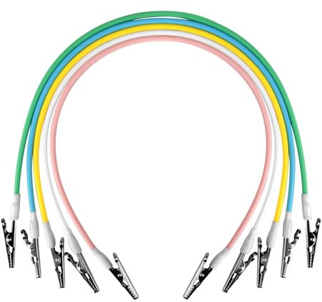 Pretwad 5 Stück Lätzchen Halter Clips,Zahnarzt Lätzchen Clips,Silikon-Lätzchenhalter Clip,farbige Silikon- Clips für Erwachsene,Kinder,Babys,ältere Menschen