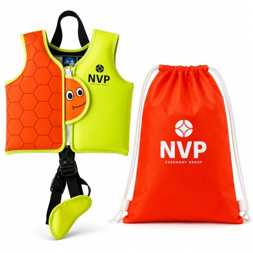 NVP Chaleco Flotador Bebe, Natación, Neopreno, Espuma EPE, Asa de Rescate.
