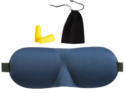 Masque De Nuit Pour Dormir,Cache-Oeil De Nuit Respirable Et Occultant,Cache-Oeil de Sommeil 3D Bloquant la Lumière - pour le Voyage en Avion le Yoga la Sieste la Détente