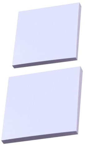 Papier Mélangeur en Papier Blanc 100 Pièces pour Vernis à Ongles Jetable