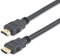 StarTech.com Cable HDMI de 1m - Cable HDMI de Alta Velocidad con Ethernet de 4K - Vídeo UHD de 4K a 30Hz - Cable HDMI 1.4 - para Monitores, Proyectores TV HDMI Ultra HD - Cable HDMI Negro (HDMM1M)