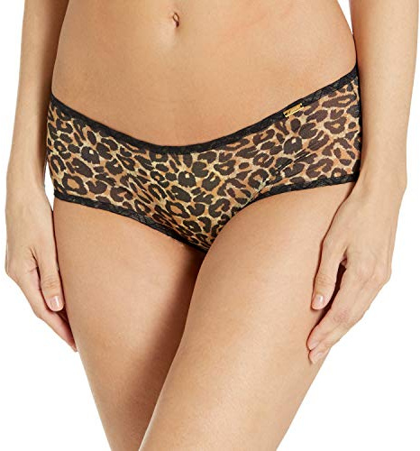 Gossard Glossies Leopard Short Animal Print S