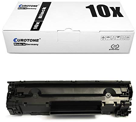10x Eurotone Toner kompatibel für Canon Fax L 150 170 410, 3500B002 728 Cartridge 728 Schwarz