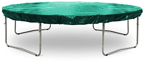 Quickstar Bâche de Protection Ronde pour Trampoline 460 cm pour Trampoline jusqu'à 430 cm de diamètre 180 g/m²