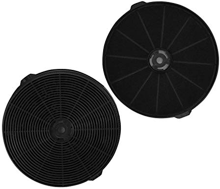 2 x Kohlefilter Ersatzfilter CF-D für TopStrong Dunstabzugshaube, 187 mm