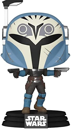 Funko Pop! Star Wars: The Mandalorian - BO-Katan - 1/6 Quote Für Seltene Chase-Variantease - Vinyl-Sammelfigur - Geschenkidee - Offizielle Handelswaren - Spielzeug Für Kinder und Erwachsene - TV Fans