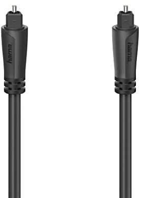 Hama Glasfaser-Audiokabel, ODT-Stecker (Toslink), 0,75 m
