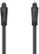 Hama Glasfaser-Audiokabel, ODT-Stecker (Toslink), 0,75 m
