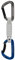 Mammut Workhorse Keylock 12 cm Quickdraw Straight Gate/Bent Gate, grigio-blu 12 cm