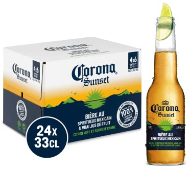 Corona Sunset Bière Pack 24 Bouteilles 33cl