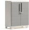 Keter Mueble de Madera Lineal, 68 cm de Ancho x 39 cm de Profundidad x 90 cm de Alto, Gris/Beige, Mediano