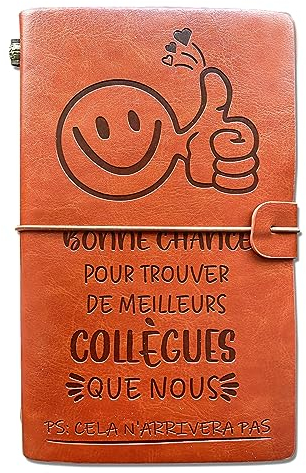 OMNIQI Tagebuch, Idee, Geschenk für Abschied, Kollegin, Arbeit, Humor, Damen, Herren, personalisierbar, für Weihnachten, Büro, College, Notizbuch (A5)