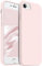 AOTESIER Slim Silicone Case for iPhone SE 2020 Case/iPhone SE 2022/iPhone 7/8 Case 4.7 inch,Premium Liquid Silicone Rubber Full Body Military Shockproof Protective Phone Case, Chalk Pink