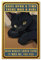 CREATCABIN Schild Mit Schwarzer Katze,Vintage-Metall-Blechschild,Kaffeebar,Wanddekoration,Poster,Retro-Gemälde,Schild,Eisenkunst,Hängende Dekorationen,Schilder Für Kaffeebar,Küche,Zuhause,30x20cm