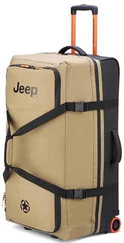 Jeep JS005A Reisetasche mit Zwei Rädern, Warmer Sand, 31 Inch, Js005a Reisetasche mit Zwei Rädern