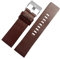 DKWOIS Kompatibel mit Diesel Leder Uhrenarmband DZ7332 DZ7314 DZ7311 DZ7332 Herren Armbanduhr Band Armband Zubehör 26MM 28MM 30MM 32M(Dark brown steel,28mm)