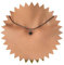 Inilbran Boho Collana con ciondolo Starburst nero Collana girocollo in pelle con stella vintage Collana con corda impermeabile stella nera Punk Starburst Collana con colletto a catena Gioielli per
