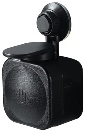 Distributeur de savon, distributeur de détergent pour les mains, chambre de shampooing, distributeur de savon liquide mural avec ventouse, solution de rangement pratique pour cuisine et salle de bain