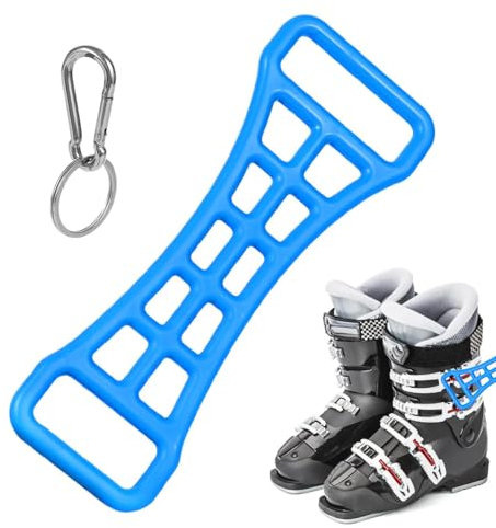 Mwkbbn Skischuhschnallen-Hilfswerkzeug, Skischuh-Werkzeug, Skischuhschnalle, multifunktionales Ski-Werkzeug, Schnallen-Schließwerkzeug, multifunktionales Werkzeug für Skifahrer, Anziehen und Lösen von