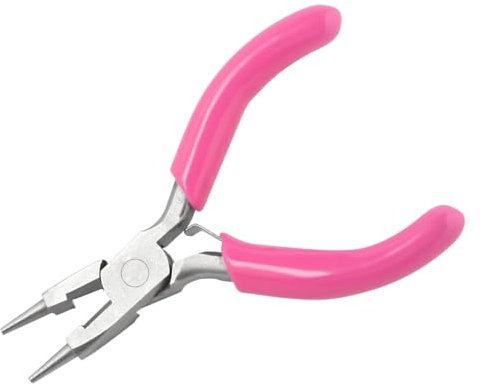 Pinze per la creazione di gioielli – Pinze per gioielli, Pinze rotonde, perline e utensili per il fai da te per avvolgere passanti e fili, pinze per gioielli durevoli e precise, micro pinze rotonde