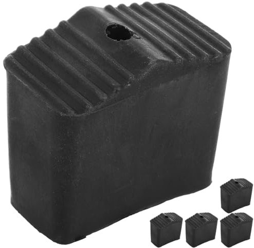 BESPORTBLE Ladder Rubber Feet Stabiliser,5Pcs Non Slip Covers, Folding Step Foot Protective Mat Telescoping Cap Bumpers for Accessories Stabiliser, Non-slip Cover, Engineering Telescopic