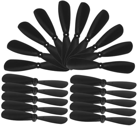 LRXIYODE 10paare Kunststoffpropeller Ersatz Für Spielzeugflugzeuge Propeller Mit Propellerblättern Kompatibel Mitmotoren Als Propellerteil Propeller Zubehör