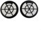 Violiica Paquete de 2 filtros de repuesto para aspiradora de suelo Bosch Serie 2 BGC05A220A BGS05A221 BGS05A222 BGS05AAA1 sin herramientas