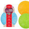 Rosewood Cyber Rubber Flying Saucer Frisbee for Dogs - Tough, Lightweight, Interactive Dog Toy for Active Play and Fetch - Non-Toxic Rubber - Floats on Water - Assorted Colours (1pc, Large)