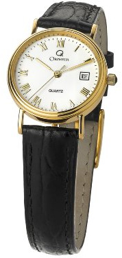 Orphelia Damen Armbanduhr Analog Quarz Leder MON-7083