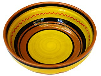 Cactus Canyon Ceramics Servierschale aus spanischem Terrakotta