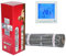 elektrische Fußbodenheizung FOXYMAT.SL (160 Watt pro m²) mit Thermostat QM-BLUE, 5.0 m² (0.5m x 10m)