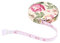 1pc 150cm / 60in Ruban à Mesurer Télescopique Tapeline Corps Fitness Mesure de Corps Mètres à Ruban Couture Craft (Fleur Rose)