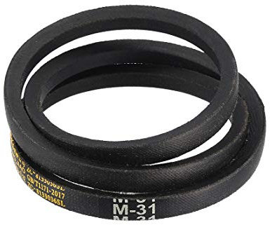 sourcing map M-31 Drive V-Belt Industrial Power Rubber Transmission Belt 31 inch Pitch Girth 10mm Width 5.5mm Height JIS Standard