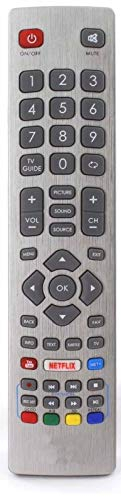 BELIFE® Ersatz Fernbedienung passend für Sharp TV Fernseher LC-49UI7252E | LC-49UI7352E | LC-49UI7552E