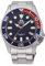 Orient Herren Analog Automatik Uhr mit Edelstahl Armband RA-AC0K03L10B