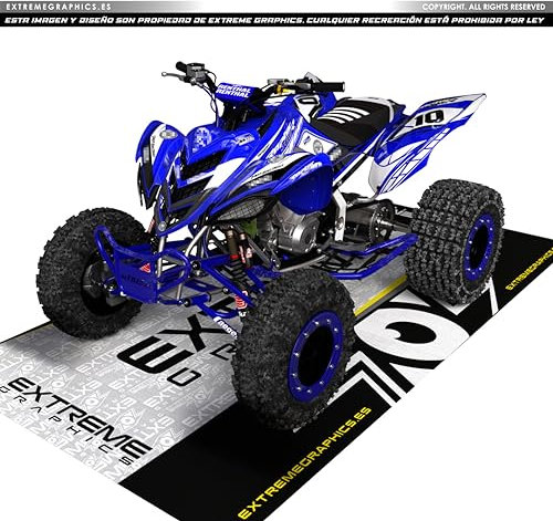 Extreme Graphics Kit Adhesivos Raptor 700 50 Aniversario Azul - hasta 2008