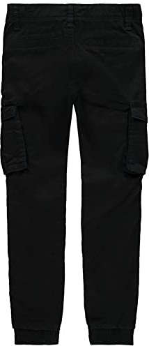 NAME IT Boy's Nkmryan Cargo R TWI Pant 2222-Ba Noos Trouser, Black, 16 Years