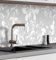MyMaxxi Küchenrückwand Folie selbstklebend matt - einfache Montage ohne Bohren 0,4mm stark Versteift - Motiv Struktur 01 60cm hoch - Spritzschutz Küche Klebefolie - Pflanzen Natur 60 x 60cm