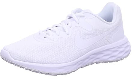 NIKE Men's Revolution 6 Next Nature Sneaker, White, 8 UK
