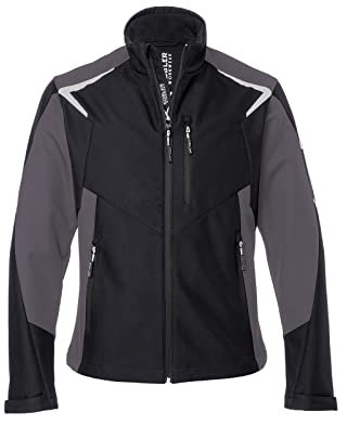 KÜBLER Workwear | KÜBLER BODYFORCE Ultrashell Arbeitsjacke | schwarz/anthrazit | Größe S