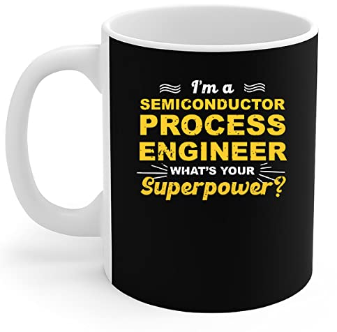 456 Tazas De Té Ingeniero - Soy Ingeniero De Procesos De Semiconductores Impresa Taza De Cerámica Porcelana Taza De Café Para Abuela Novias Leche 330Ml